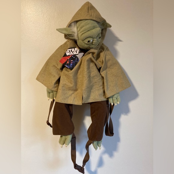 Star Wars Other - 2007 Star Wars “Yoda” Jedi Master Plush Backpack *NWT* Lucasfilms LTD